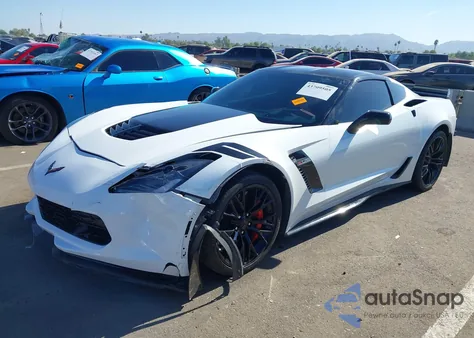 2016 Chevrolet Corvette Z06 из США, поврежденный, VIN 1G1YS2D62G5600564